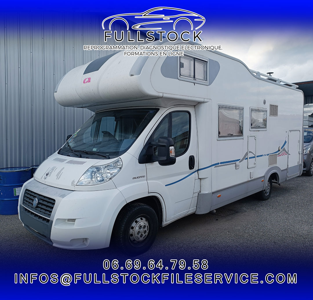 Camping Car Fiat Ducato 2.3 JTD « ecu HS » !