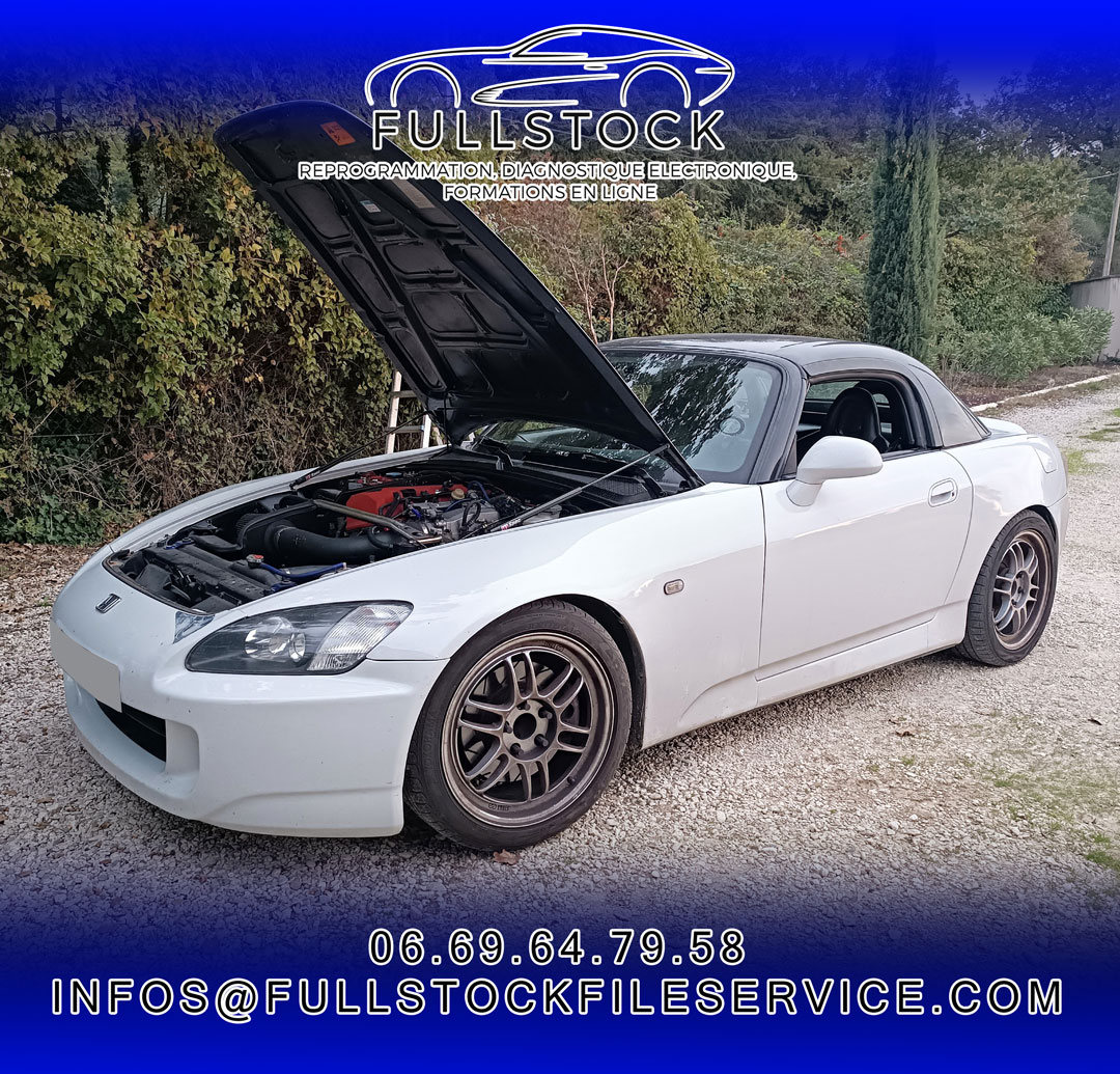 Honda S2000 AP1 240ch « Carto Flexfuel sur AEM EMS s2 »