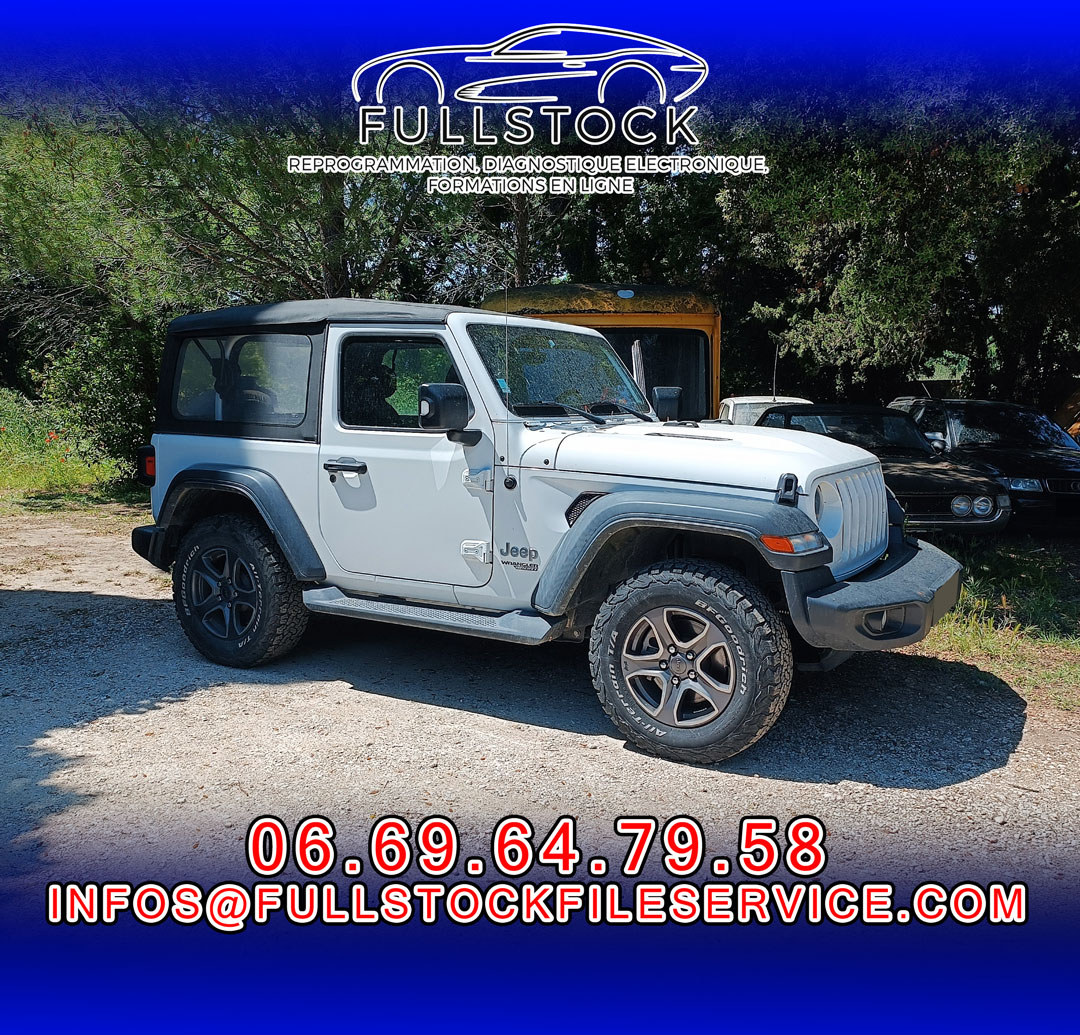 Jeep Wrangler Sport 200ch « Réparation ADBlue et systeme 4RM »
