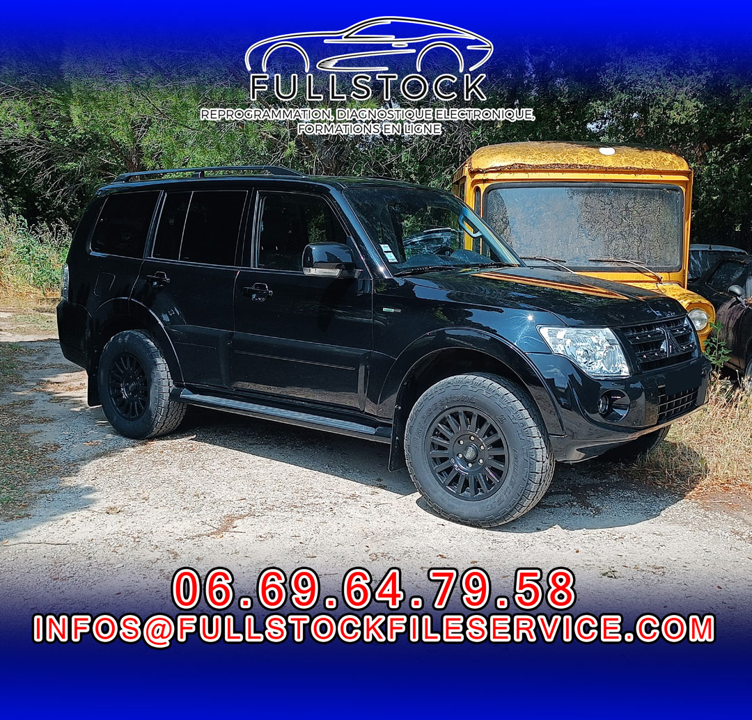 Mitsubishi Pajero 3.2 DID 200 « Fais moi un stage 1 decémor »