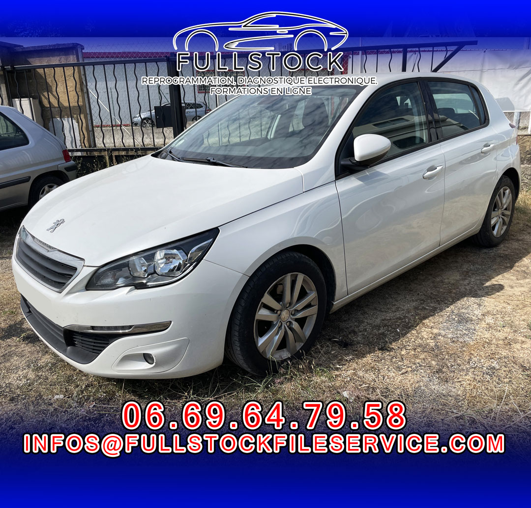 Peugeot 308 1.6 BlueHDI « ADblue : Plus que 400 km… »