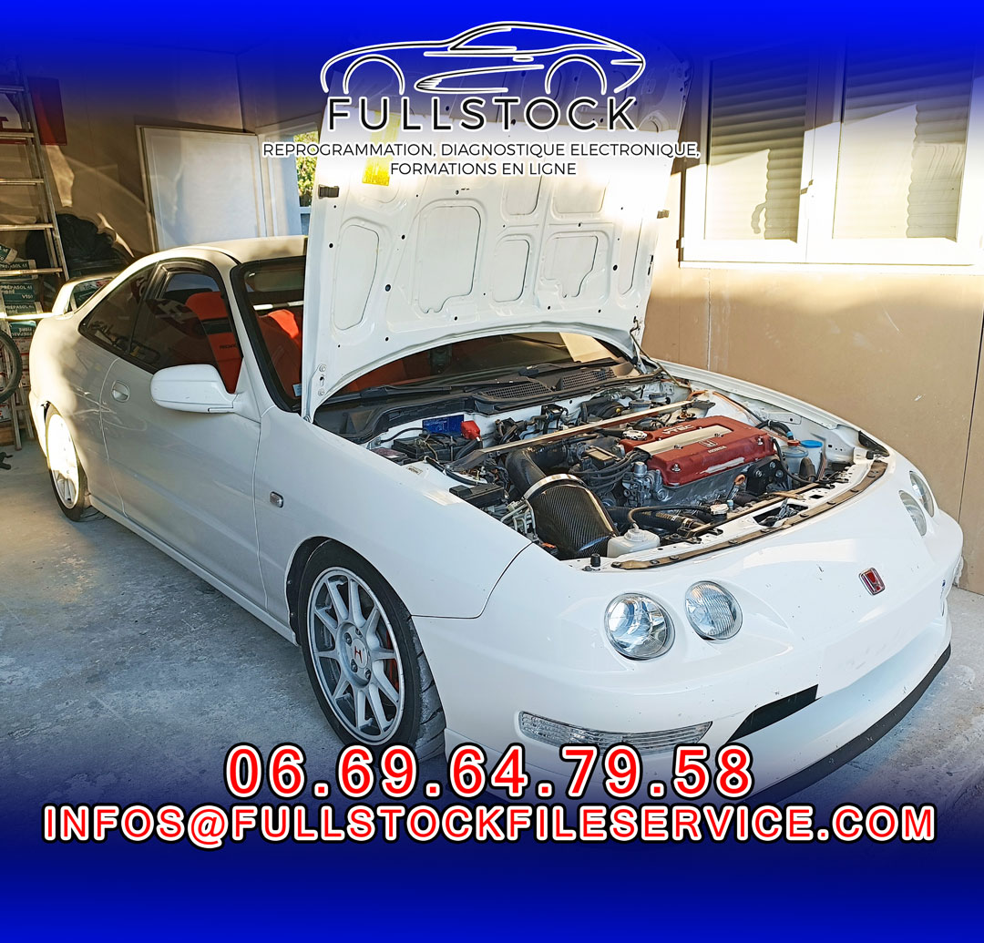 Honda Integra Type R B18C HC « Carto sur mesure éthanol »
